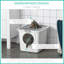 Plastic Enclosed Litter Box
