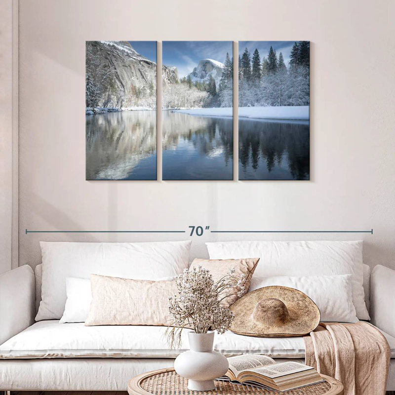 Hiver Alvord Yosemite, H 28 po x l 45 po