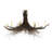 Rustic Lodge 8 - Light Steel Chandelier