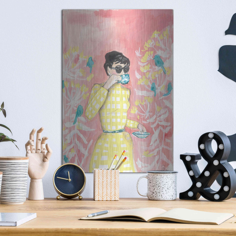 «Coffee In The Aviaire» par Jessica M, H 16 po x l 12 po