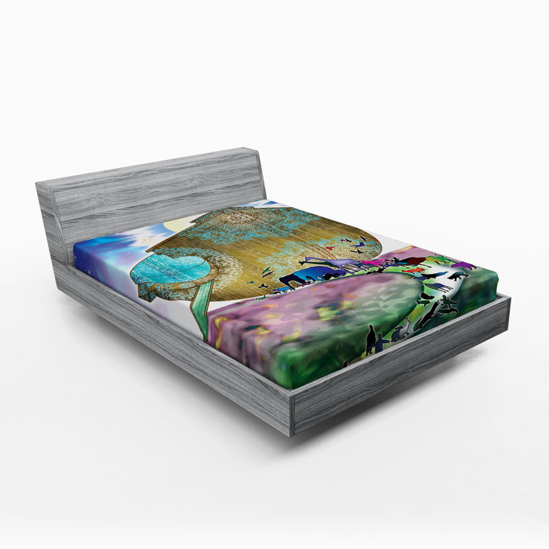 Microfiber Fitted Sheet, Full Fitted Sheet