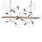 Four Seasons Autumn LED Kitchen Island Linear Pendant-17425061-93415007
