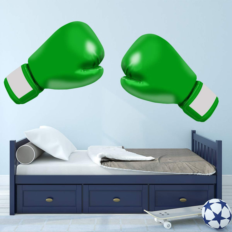 Sports Wall Decal, Green, 24" H X 15" W
