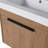 Bathroom Vanity With Sink (Imitative Oak)