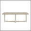 Ensemble de 3 tables basses, tables basses et 2 tables de bout Luno, gris vieilli et beige-597834814-597834817