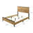 Natural Pine Panel Bed