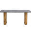 8 chaises de salle à manger avec dessus de table et tissu brun