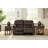 Olara 65" Genuine Leather Pillow Top Arm Reclining Loveseat