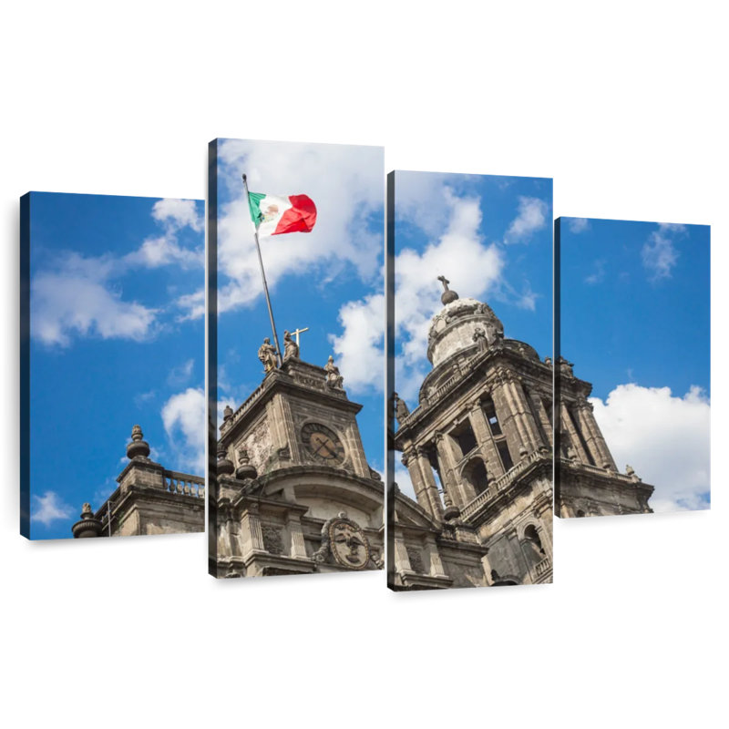 Drapeau Marchelle sur la cathédrale métropolitaine