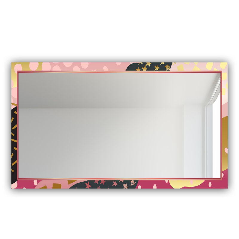 Glam Bathroom/Vanity Mirror, Playful 2 , 29.5" H x 39.4" W