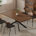 Walnut Horizontal Grain(No Storage)