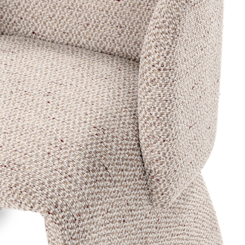 Halstead Upholstered Arm Chair, Gold