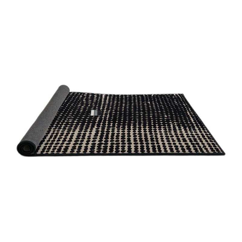 Tapis abstrait moderne 4903, Rond 7 pi