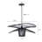 Wing-shaped Durable Handwoven Bamboo Pendant Light-1058665859