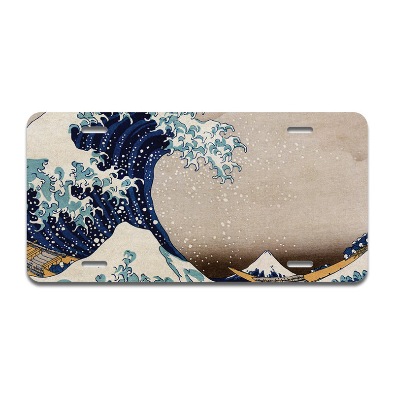 Cadre en aluminium Great Wave of Kanagawa