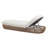 Demars 80.5" Sunbrella Upholstered Woven Patio Lounger