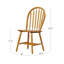 Chaise d'appoint à dossier Windsor en bois massif Tolman-352745930