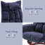 Fauteuil inclinable pivotant Bennith-1067735354