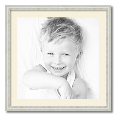 Wood Matte Picture Frame with Mat