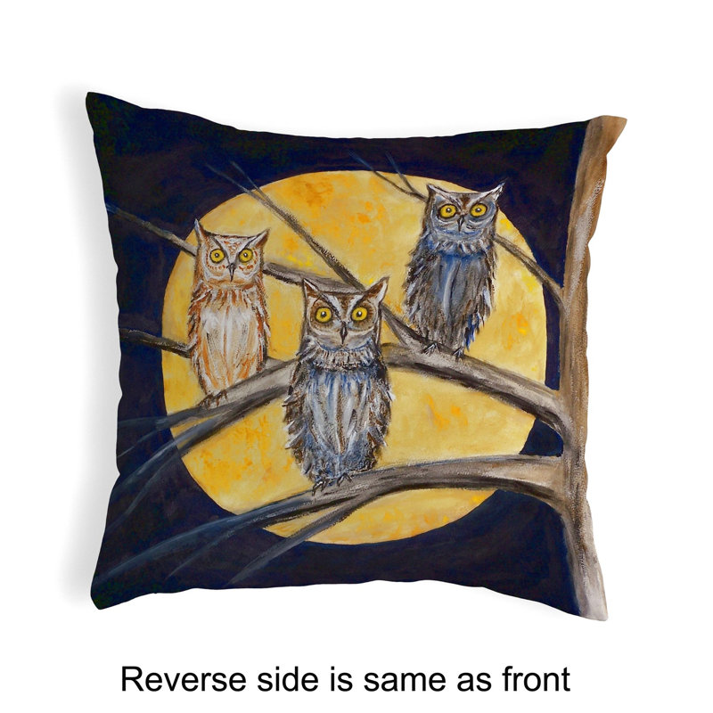  Housse de coussin d'extérieur Night Owls