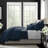 Elsie Linen Look Duvet Cover 8 Piece Designer Set-101216983-101216972