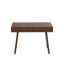 Table d'appoint pliante en osier Brinson-70471531