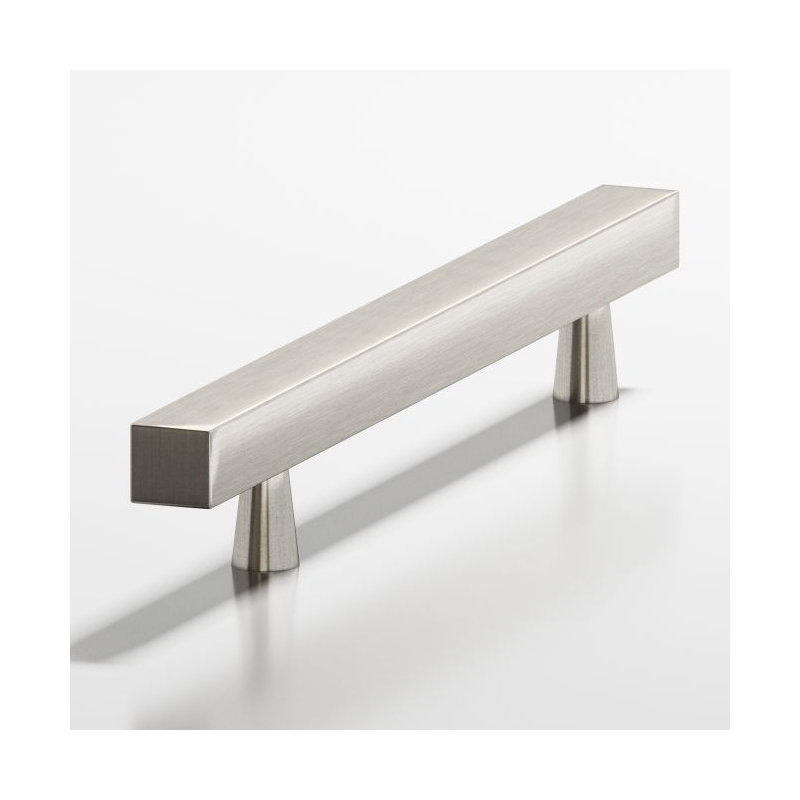 3" Center to Center Bar Pull, Satin Nickel, 3"