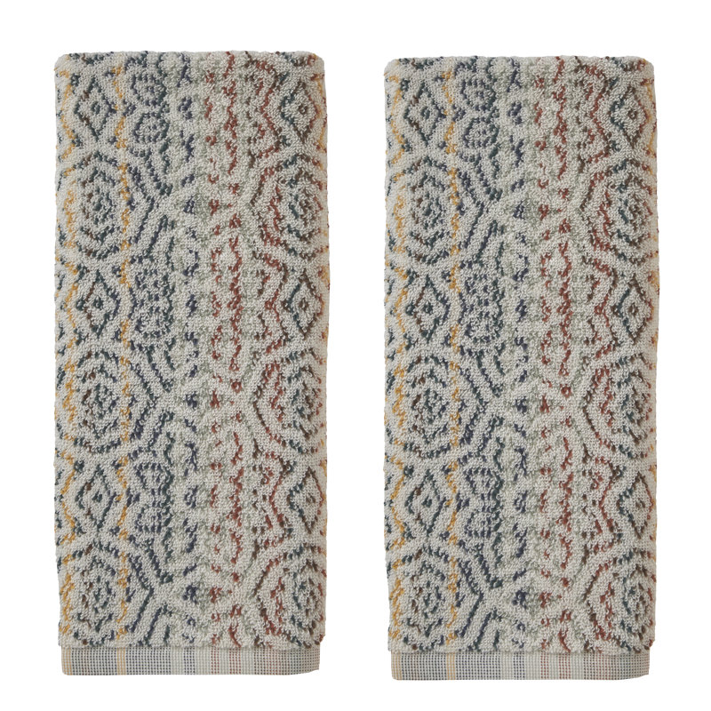 Cotton Midweight Jacquard Hand Towel