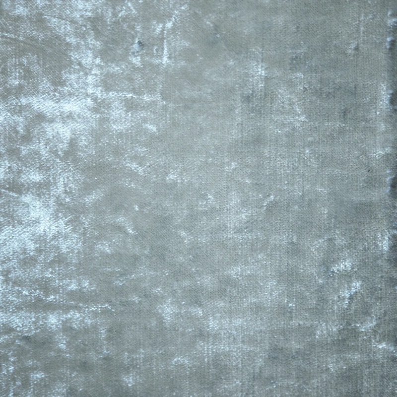 Crush Velvet drapery upholstery velvet fabric, Silver