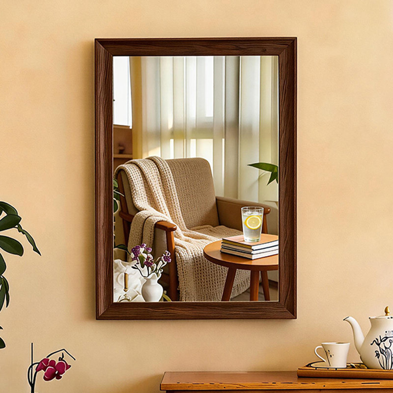 Miroir mural rectangulaire, 27.56" H x 19.69" W