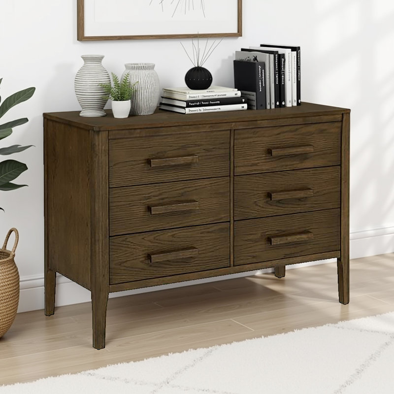 Commode 6 tiroirs Godina, Espresso