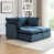 Velours côtelé bleu est en rupture de stock