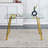1 Piece Rectangular Dining Table Without Chair-863821730
