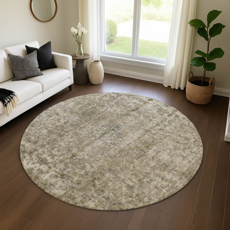 Tapis de qualité supérieure Baford AMF1645 Global, Rond 8 pi