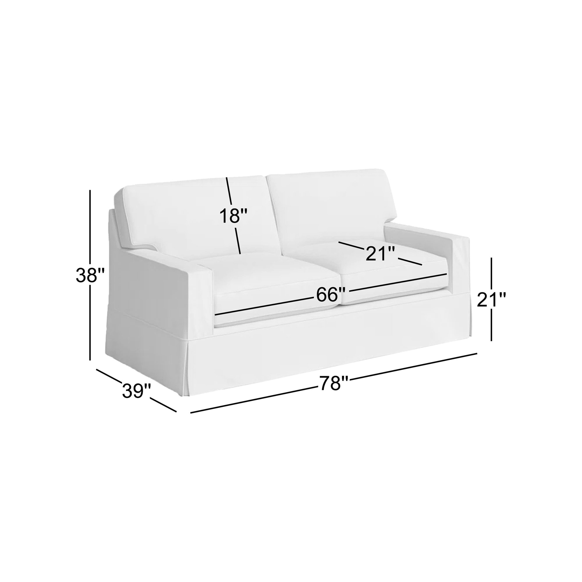 Taylor 78'' Upholstered Sofa, Drusky Charcoal Sustain® Basketweave