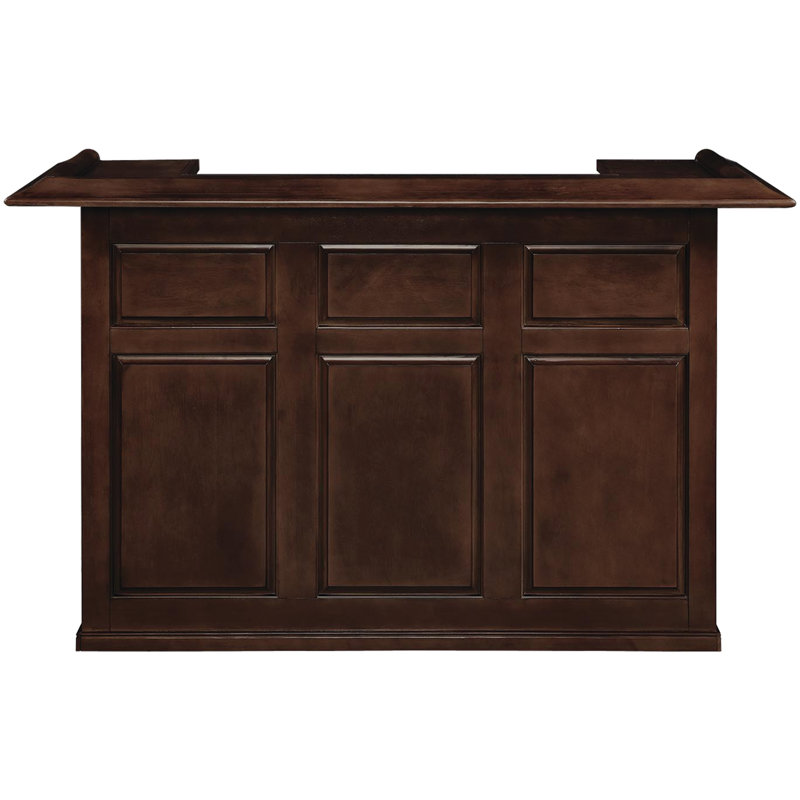Patty 72" Traditional Dry Bar By RAM Game Room, Cappuccino