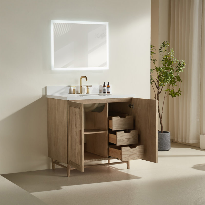 Ensemble de meuble-lavabo simple autoportant 36 po Light, 36"
