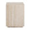 Square Travertine Stone Accent_End Table