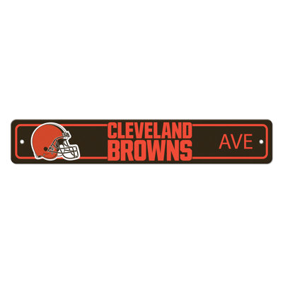 Plaque de rue Cleveland Browns