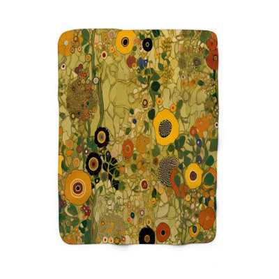  Couverture Klimt's Artistic Floral Vision
