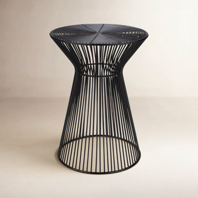 Alberte Pedestal End Table