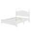 Lit plateforme en bois de style rétro avec support en lattes de bois-239406047-239406046