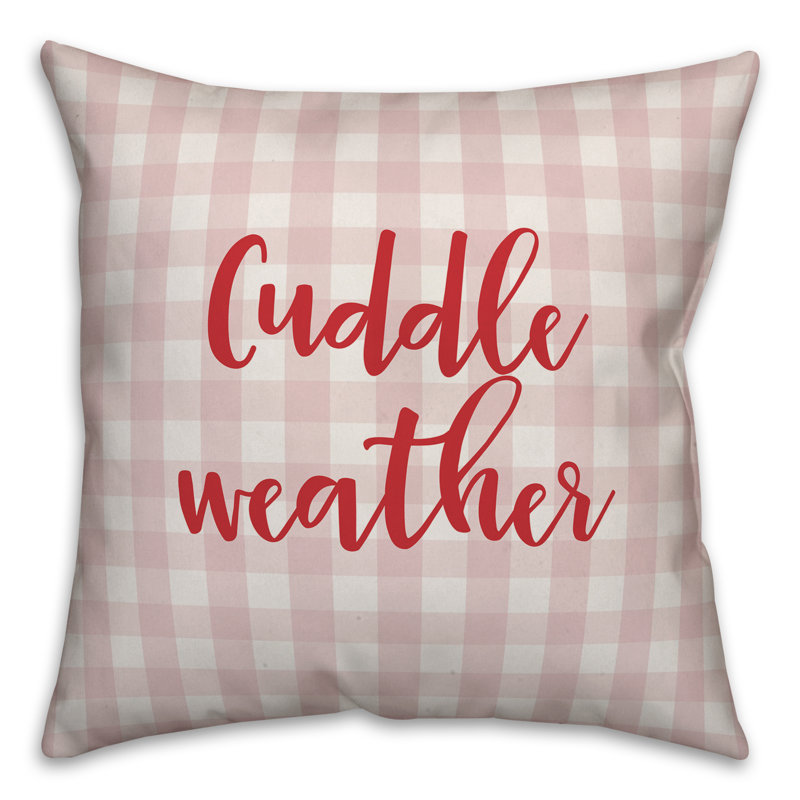  Coussin Cuddle, Coussin décoratif, Rose / Rouge