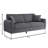 Upholstered 74.75 " Chenille Sofa