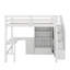 Lit mezzanine double avec bureau et tiroirs-1293054933