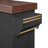 Large Kitchen Island with 3.5" Thick Desktop, Spice and Towel Racks, Rolling Kitchen Island with Storage on 5 Wheels, 2 Extra-large Drawers, for Home, Kitchen, Dining Room-1470486706
