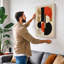 Harmony Geometric - Wrapped Canvas-131764570-131764580