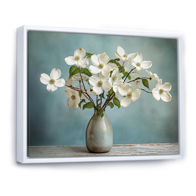 «Dogwood Bouquet Still Life» sur toile