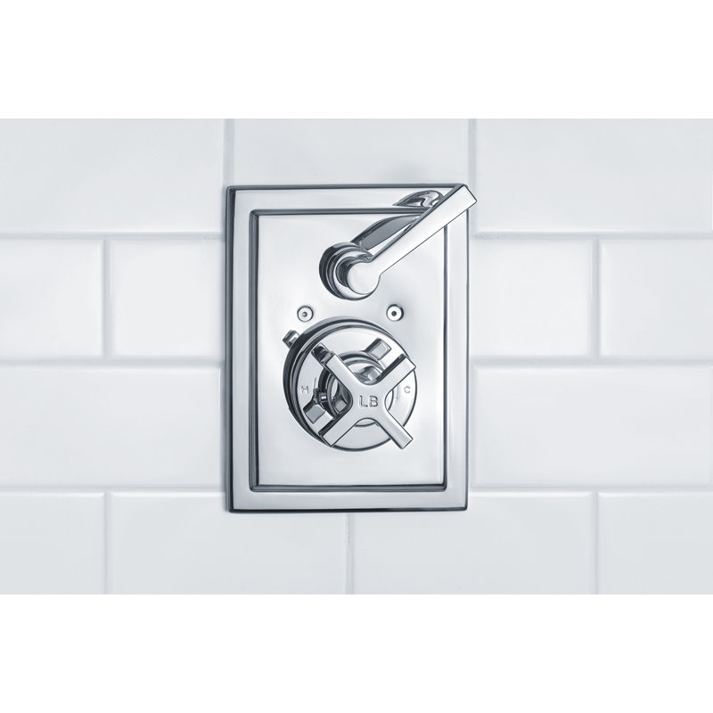Mackintosh Tub & Shower Faucet, Polished Chrome