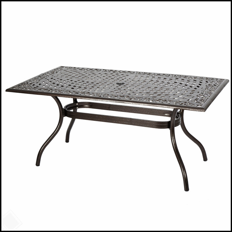 Table rectangulaire PHOENIX, Noir